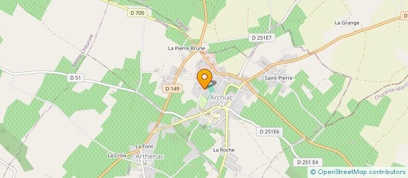 localisation de l'entreprise MONSIEUR KEVIN DECOULGENT  ARCHIAC