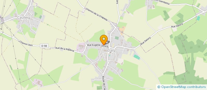 localisation de l'entreprise MONSIEUR KEVIN DECRESSONNIERE  CLARY