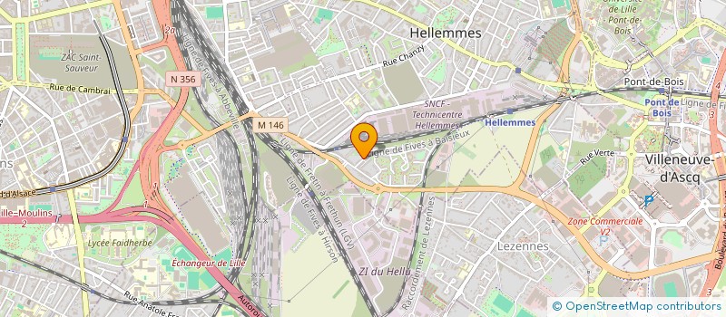 localisation de l'entreprise MONSIEUR KEVIN DEFAUX à LILLE