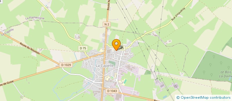 localisation de l'entreprise MONSIEUR KEVIN DEGOUSEE  LA CAPELLE