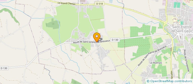 localisation de l'entreprise MONSIEUR KEVIN DELHAYE  BREZINS