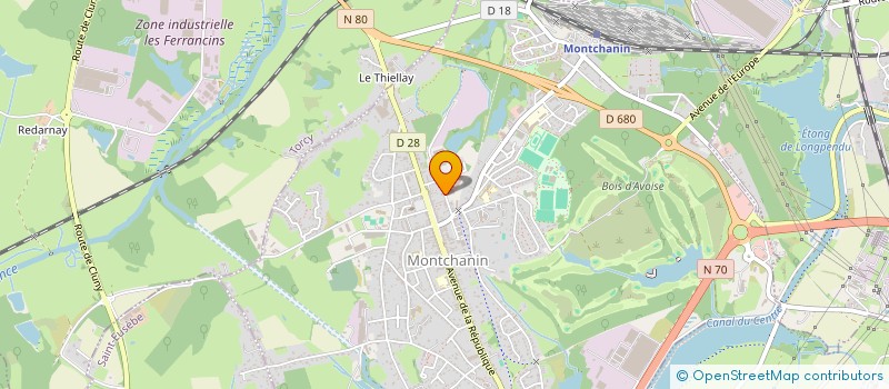 localisation de l'entreprise MONSIEUR KEVIN DEMAIZIERE  MONTCHANIN
