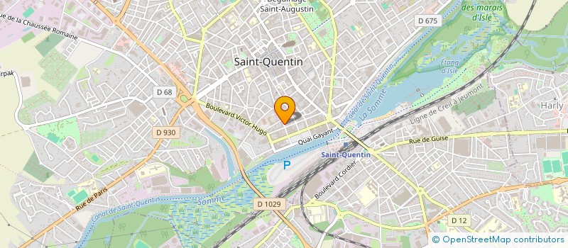 localisation de l'entreprise MONSIEUR KEVIN DEMANET à SAINT-QUENTIN
