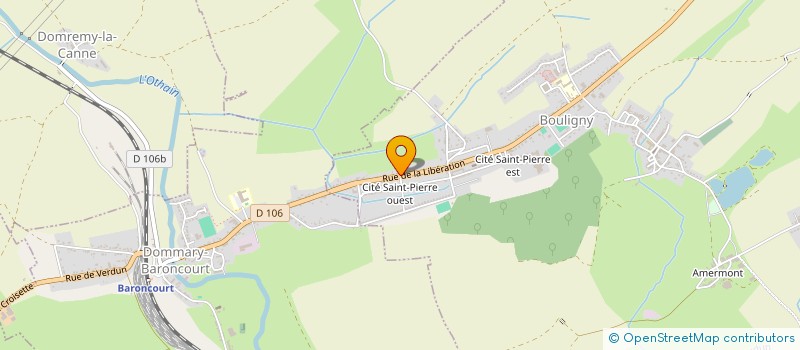 localisation de l'entreprise MONSIEUR KEVIN DEMARET à BOULIGNY