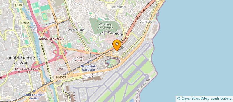 localisation de l'entreprise MONSIEUR KEVIN DEMONGEOT à NICE