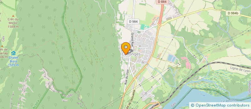 localisation de l'entreprise MONSIEUR KEVIN DEMOUGEOT  COLLONGES