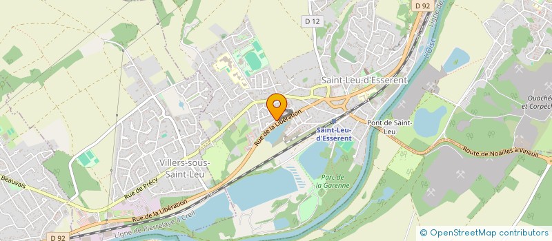 localisation de l'entreprise MONSIEUR KEVIN DENAMUR  SAINT-LEU-D'ESSERENT