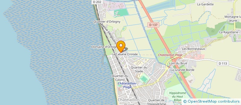 localisation de l'entreprise MONSIEUR KEVIN DENIS  CHATELAILLON-PLAGE