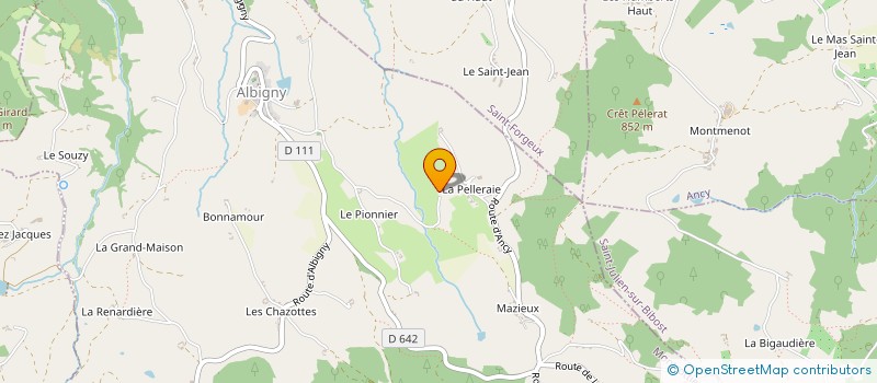 localisation de l'entreprise MONSIEUR KEVIN DENIS  MONTROTTIER