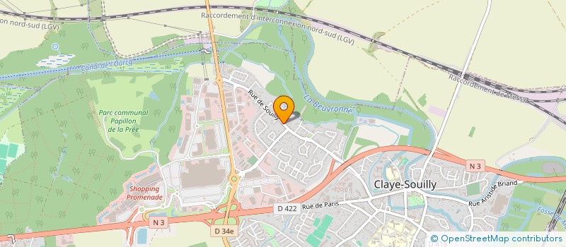 localisation de l'entreprise MONSIEUR KEVIN DERAULE  CLAYE-SOUILLY