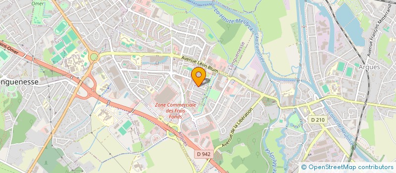 localisation de l'entreprise MONSIEUR KEVIN DEROUBAIX  LONGUENESSE