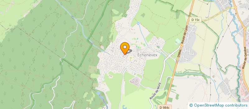 localisation de l'entreprise MONSIEUR KEVIN DESCHEEMAECKER  ECHENEVEX