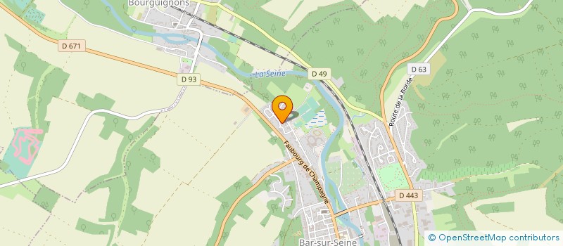 localisation de l'entreprise MONSIEUR KEVIN DESJEUX  BAR-SUR-SEINE