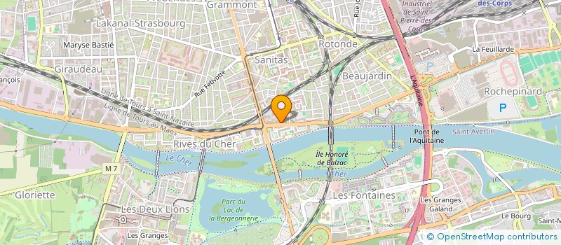 localisation de l'entreprise MONSIEUR KEVIN DESPRATS  TOURS