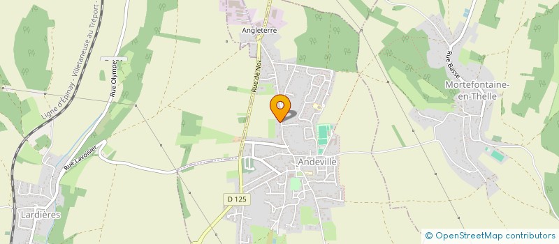 localisation de l'entreprise MONSIEUR KEVIN DESPRE  ANDEVILLE