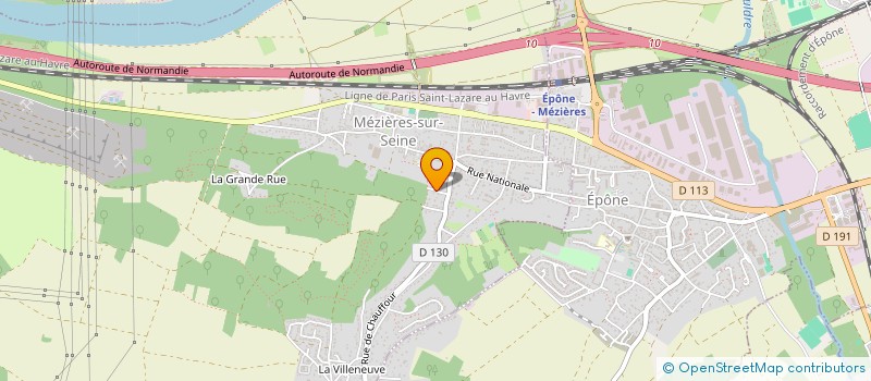 localisation de l'entreprise MONSIEUR KEVIN DESROCHES  MEZIERES-SUR-SEINE