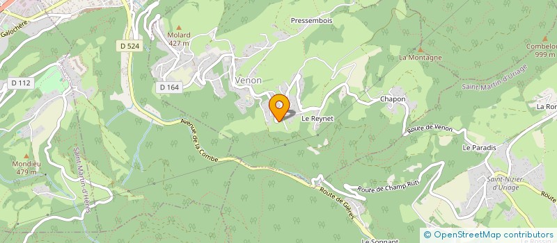 localisation de l'entreprise MONSIEUR KEVIN DI NATALE  VENON