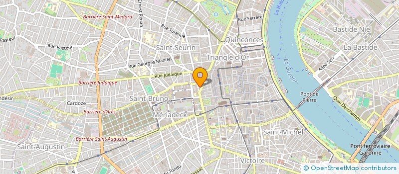 localisation de l'entreprise MONSIEUR KEVIN DIAGNE  BORDEAUX