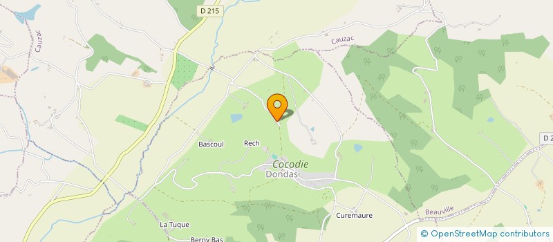 localisation de l'entreprise MONSIEUR KEVIN DIAS OPINIAO  DONDAS