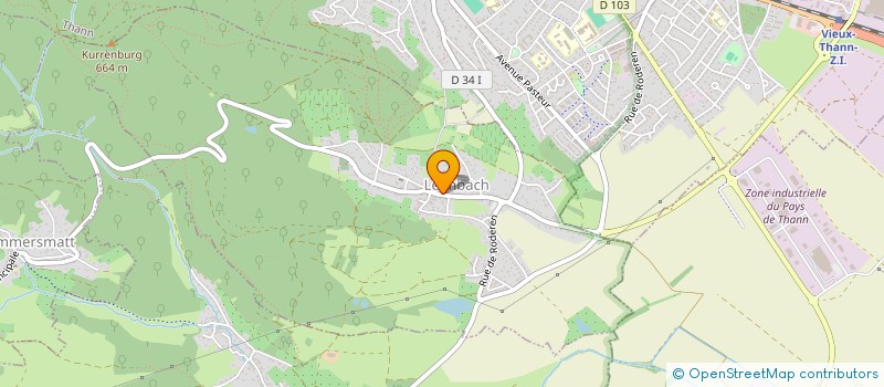 localisation de l'entreprise MONSIEUR KEVIN DIEM  LEIMBACH