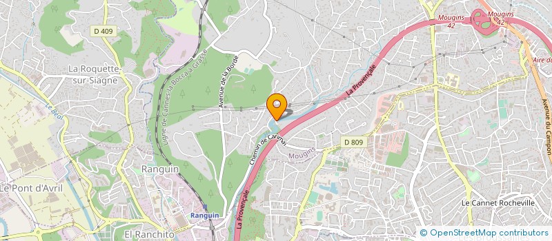 localisation de l'entreprise MONSIEUR KEVIN DIENGER  MOUGINS