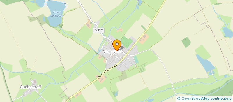 localisation de l'entreprise MONSIEUR KEVIN DITSCH  VERGAVILLE