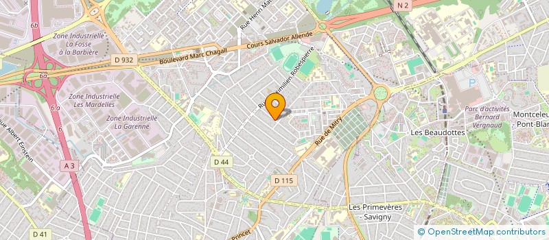 localisation de l'entreprise MONSIEUR KEVIN DIWUA  COMPIEGNE