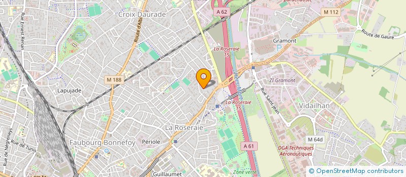 localisation de l'entreprise MONSIEUR KEVIN DO NASCIMENTO MONTEIRO  TOULOUSE