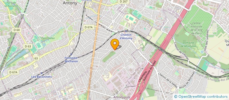 localisation de l'entreprise MONSIEUR KEVIN DORMOY à ANTONY