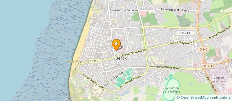 localisation de l'entreprise MONSIEUR KEVIN DUBIEZ  BERCK