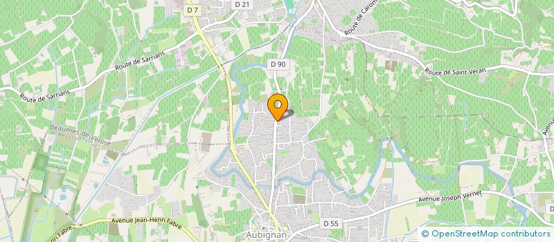 localisation de l'entreprise MONSIEUR KEVIN DUBLE  AUBIGNAN