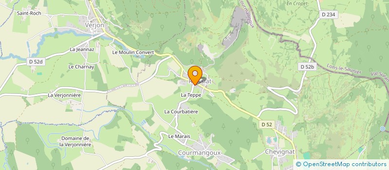 localisation de l'entreprise MONSIEUR KEVIN DUBOIS  JASSERON