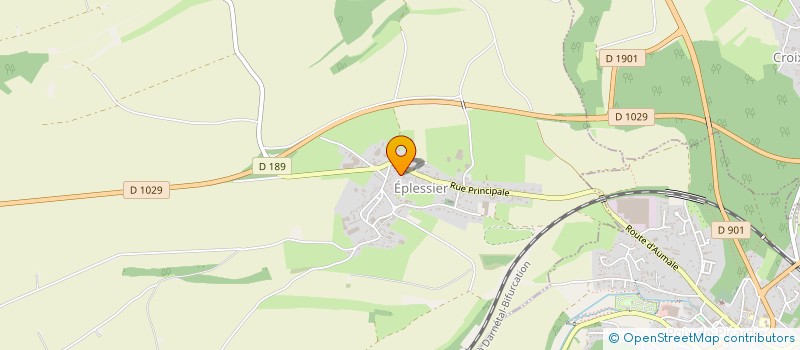 localisation de l'entreprise MONSIEUR KEVIN DUBUC  EPLESSIER