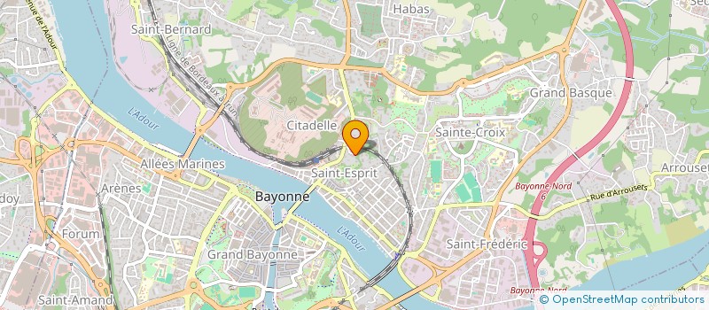 localisation de l'entreprise MONSIEUR KEVIN DUCASSE à BAYONNE