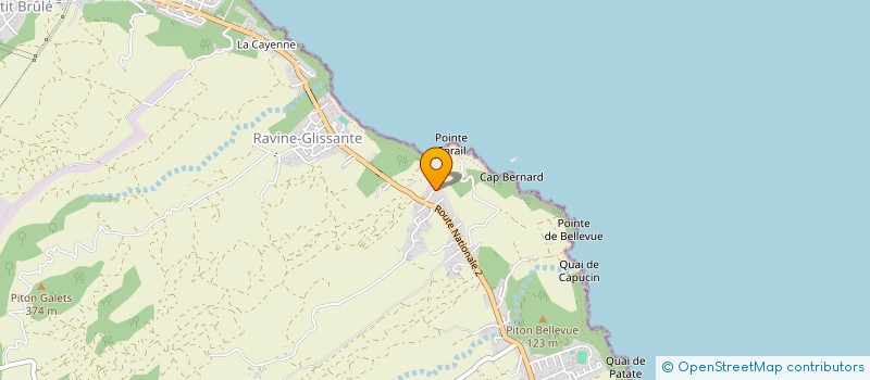 localisation de l'entreprise MONSIEUR KEVIN DUCHEMANN TRZOSKI  SAINTE-ROSE