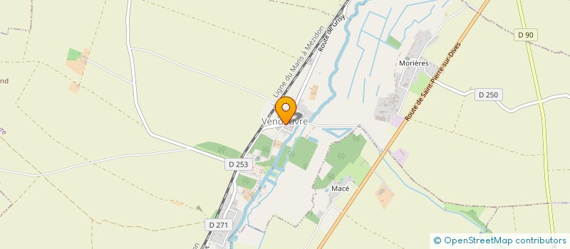 localisation de l'entreprise MONSIEUR KEVIN DUCLOY  VENDEUVRE