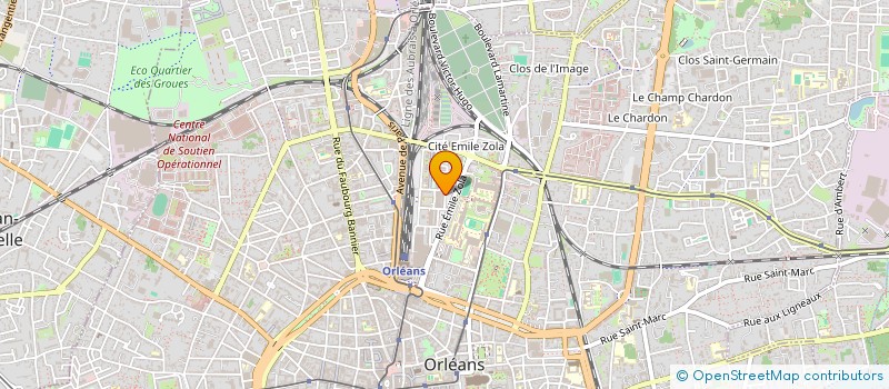 localisation de l'entreprise MONSIEUR KEVIN DUDAS à ORLEANS