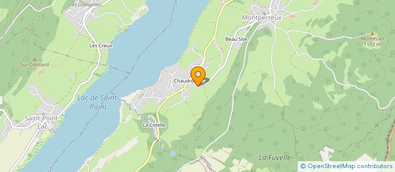 localisation de l'entreprise MONSIEUR KEVIN DUFRENOY  MONTPERREUX