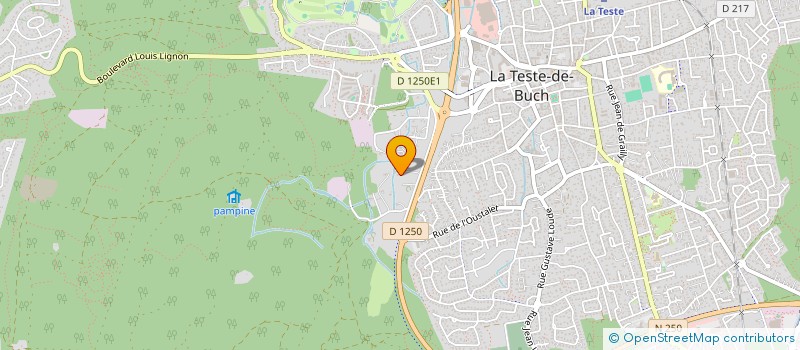 localisation de l'entreprise MONSIEUR KEVIN DULOU à LA TESTE-DE-BUCH