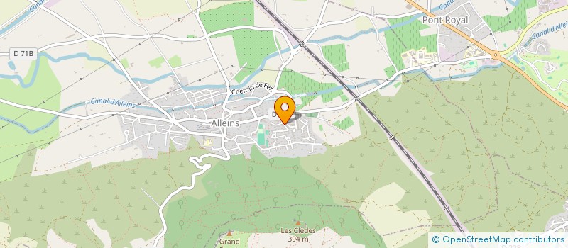 localisation de l'entreprise MONSIEUR KEVIN DUMAS  ALLEINS