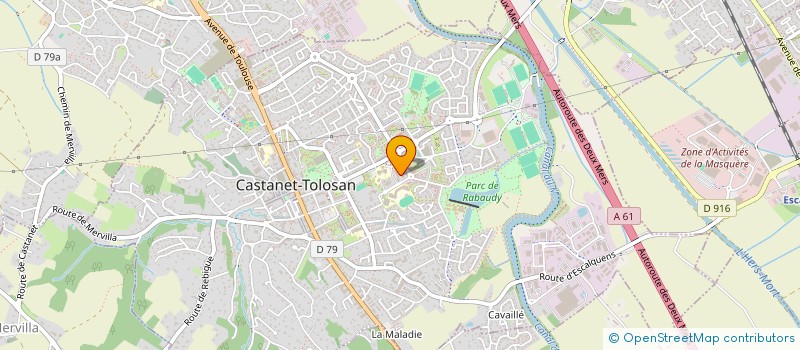 localisation de l'entreprise MONSIEUR KEVIN DUMONT  BAZIEGE