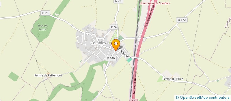 localisation de l'entreprise MONSIEUR KEVIN DUPONT  COMBLES