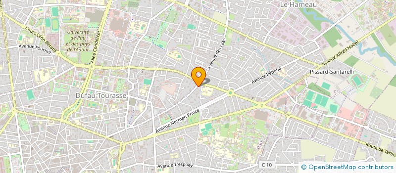 localisation de l'entreprise MONSIEUR KEVIN DURAN à PAU