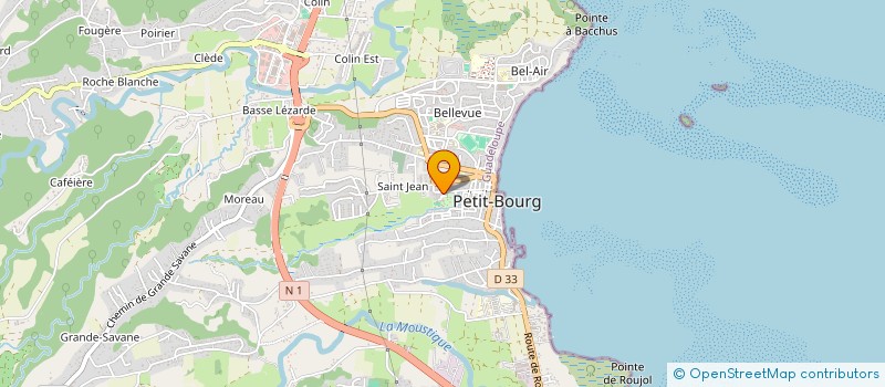 localisation de l'entreprise MONSIEUR KEVIN DURAND  PETIT-BOURG