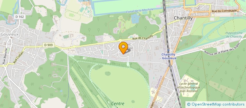 localisation de l'entreprise MONSIEUR KEVIN DURET  GOUVIEUX