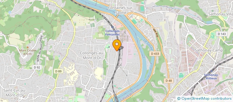 localisation de l'entreprise MONSIEUR KEVIN DURET  COLLONGES-AU-MONT-D'OR
