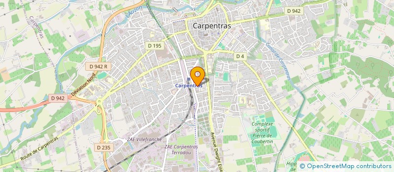 localisation de l'entreprise MONSIEUR KEVIN DUTRY  MODENE