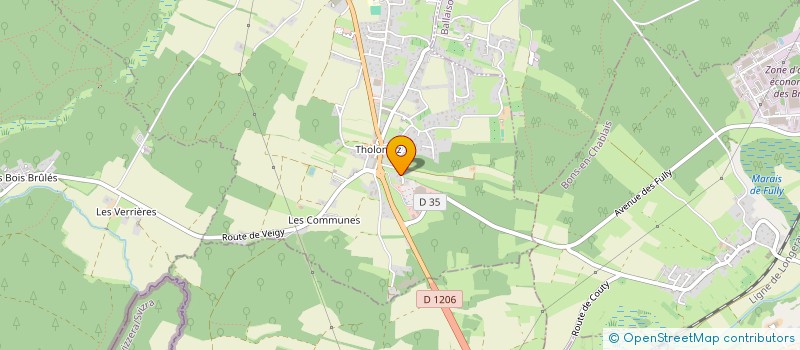 localisation de l'entreprise MONSIEUR KEVIN ECHENARD  LOISIN