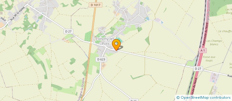 localisation de l'entreprise MONSIEUR KEVIN EDERY  CONCHY-LES-POTS