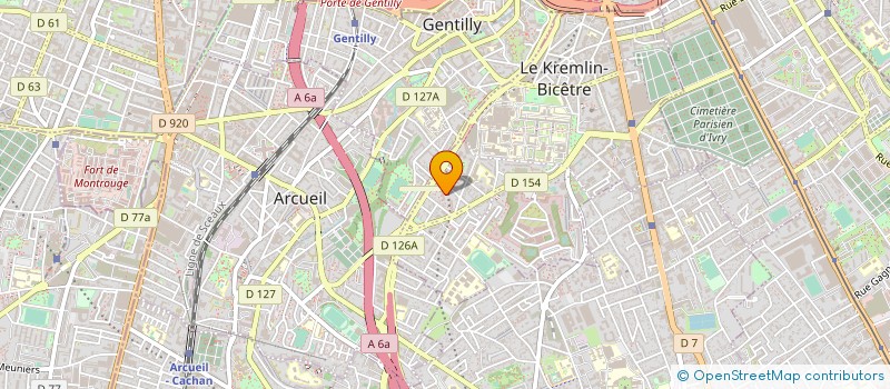 localisation de l'entreprise MONSIEUR KEVIN EDGARD à LE KREMLIN-BICETRE